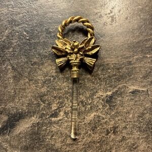 Vintage Gold Ormolu Perfume Bottle Glass Dapper Replacement